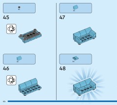 LEGO 60473 instructions page 44 – build guide