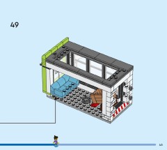 LEGO 60473 instructions page 45 – build guide