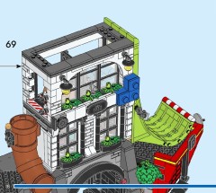 LEGO 60473 instructions page 62 – build guide