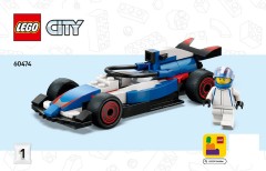 LEGO 60474 instructions page 1 – build guide