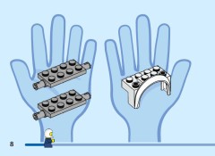 LEGO 60481 instructions page 8 – build guide