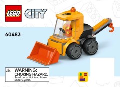 LEGO 60483 instructions page 1 – build guide