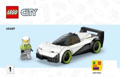 LEGO 60489 instructions page 1 – build guide