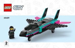 LEGO 60489 instructions page 1 – build guide