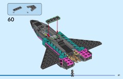 LEGO 60489 instructions page 61 – build guide