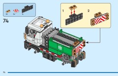 LEGO 60490 instructions page 74 – build guide