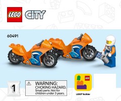 LEGO 60491 instructions page 1 – build guide
