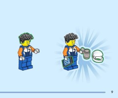 LEGO 60491 instructions page 9 – build guide