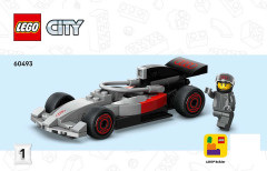 LEGO 60493 instructions page 1 – build guide