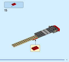 LEGO 60493 instructions page 11 – build guide