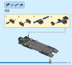 LEGO 60493 instructions page 127 – build guide