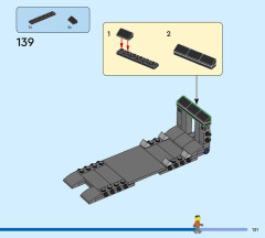 LEGO 60493 instructions page 131 – build guide