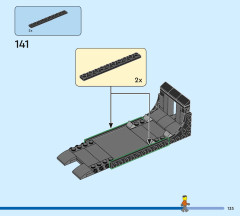 LEGO 60493 instructions page 133 – build guide