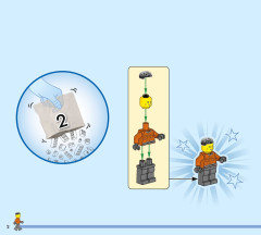 LEGO 60493 instructions page 2 – build guide