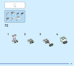 LEGO 60493 instructions page 69 – build guide