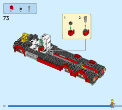 LEGO 60493 instructions page 72 – build guide