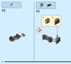 LEGO 60493 instructions page 90 – build guide
