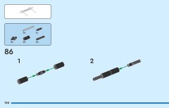 LEGO 60495 instructions page 108 – build guide