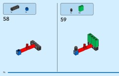 LEGO 60495 instructions page 74 – build guide