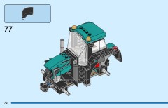 LEGO 60498 instructions page 72 – build guide