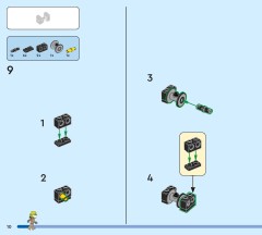LEGO 60499 instructions page 10 – build guide