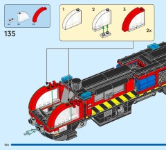 LEGO 60499 instructions page 106 – build guide