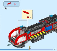 LEGO 60499 instructions page 107 – build guide
