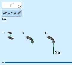 LEGO 60499 instructions page 108 – build guide
