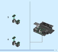 LEGO 60499 instructions page 11 – build guide
