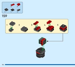 LEGO 60499 instructions page 124 – build guide