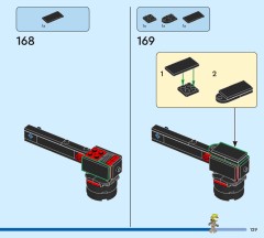 LEGO 60499 instructions page 129 – build guide