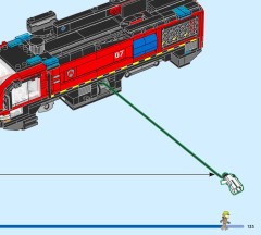 LEGO 60499 instructions page 133 – build guide