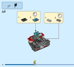 LEGO 60499 instructions page 36 – build guide