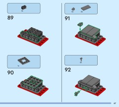 LEGO 60499 instructions page 67 – build guide