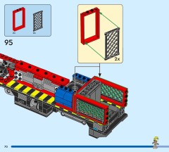 LEGO 60499 instructions page 70 – build guide