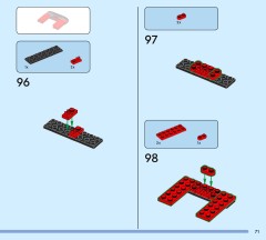 LEGO 60499 instructions page 71 – build guide