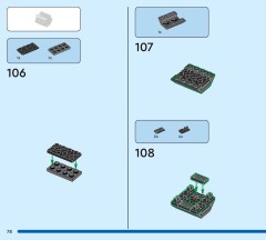 LEGO 60499 instructions page 78 – build guide