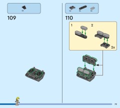 LEGO 60499 instructions page 79 – build guide