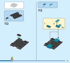 LEGO 60499 instructions page 81 – build guide