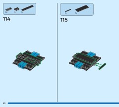 LEGO 60499 instructions page 82 – build guide