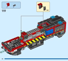 LEGO 60499 instructions page 88 – build guide