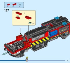 LEGO 60499 instructions page 97 – build guide