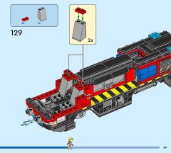 LEGO 60499 instructions page 99 – build guide