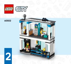 LEGO 60502 instructions page 1 – build guide