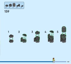 LEGO 60503 instructions page 159 – build guide