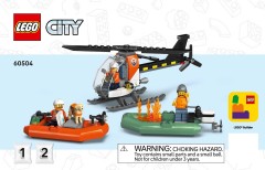LEGO 60504 instructions page 1 – build guide