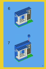 LEGO 6053 instructions page 43 – build guide