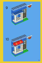 LEGO 6053 instructions page 45 – build guide