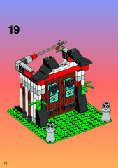 LEGO 6083 instructions page 16 – build guide