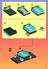 LEGO 6083 instructions page 19 – build guide